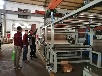 佛山羅總一行來(lái)到洲通公司考察洽談裝飾板材復(fù)合機(jī) 佛山羅總一行來(lái)到洲通公司考察洽談裝飾板材復(fù)合機(jī)