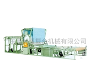 鞋材復合機/貼合機－自動對邊橫式單槽水膠網(wǎng)帶復合機/貼合機LD-002E1